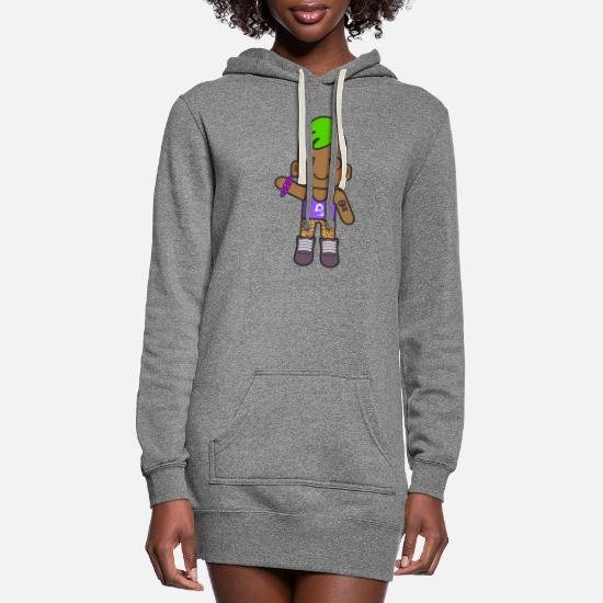 Kawaii Cryptopunk' Women's Hoodie Dress 